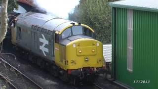 37901 start up at Ropley  Mirrlees MB275  6 cylinders [upl. by Eudora]