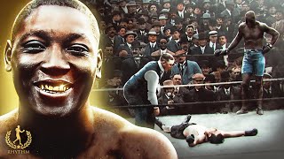 How Jack Johnson Became The BOLDEST Man In Boxing History [upl. by Tahpos]