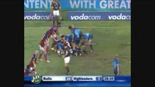 WRN Super 14 2010 Round 5 Bulls vs Highlanders [upl. by Drofdarb]