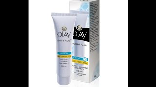 Olay Natural White Instant Glowing Fairness Cream Review In KannadaSkin whiteningGlowing skin [upl. by Ojahtnamas]