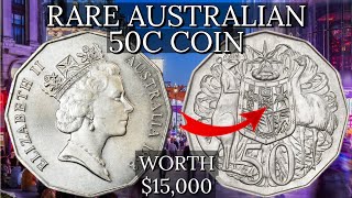 Rare Australian 50c Coin from 1988 worth 15000 [upl. by Lerat851]