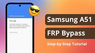 Samsung Galaxy A51 Hard Reset  FRP Bypass Android 12  Google Account Bypass Without PC  2022 [upl. by Lancey]