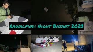 Rawalpindi night basant 2023 Night basant in rawalpindi 2023 [upl. by Apul694]