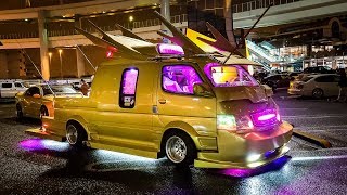 Meet the Craziest Modified Vans in Japan [upl. by Ellened]