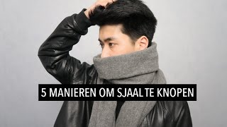 5 MANIEREN OM EEN SJAAL TE KNOPEN  JASON CHEUNG [upl. by Ajtak]