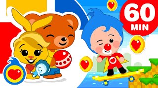 ✨Lets Play and Share  More Kids Songs ♫ Plim Plim  The Kindness Hero 60 Min [upl. by Anead55]