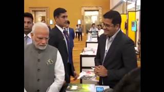 Honble PM Narendra Modi and AgroStar cofounder Shardul Sheth [upl. by Silrac303]