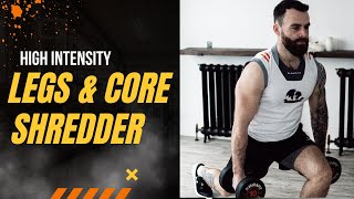 DUMBBELL LEGS amp CORE WORKOUT at Home [upl. by Center660]