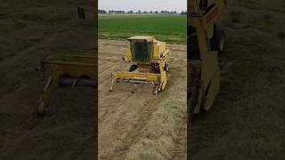 New Holland Clayson 8050 😎 Grass seed harvest farming tractor agro FlyingPixelsPhotography [upl. by Loferski]