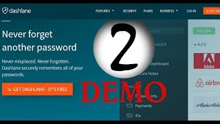 Dashlane Demo [upl. by Lundt]