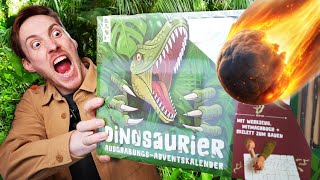 Leider vom Meteoriten verfehlt  Der DINOSAURIER Ausgrabungs Adventskalender 2024 [upl. by Ennylyak]