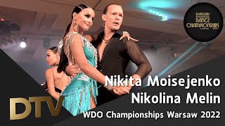 Cha Cha  Moisejenko Nikita amp Melin Nikolina  WDO Amateur Latin Championship  Warsaw 2022 [upl. by Gaither]