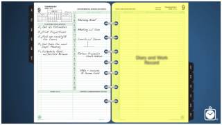 Closer Look DayTimer® 2PagePerDay Planner Format [upl. by Henni]