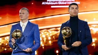 Stars Align Haaland Cristiano Ronaldo and Man City shine at Globe Soccer Awards  14th Edition [upl. by Charlie742]