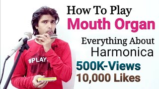 How To Play Mouth Organ  Harmonica  Tutorial  How To Make A Song [upl. by Eidderf401]