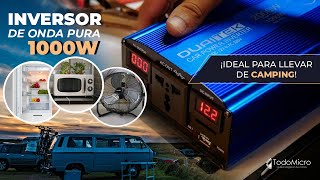 Inversores de 1000W ⚡ ¿Cómo calcular qué batería necesito ¿Funciona en heladeras [upl. by Letnoj]