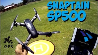 SNAPTAIN SP500 5G Wifi GPS Drone Full Review [upl. by Nollahs962]