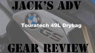 Touratech 49L Drybag Review [upl. by Ityak]