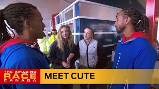 “My Biggest Weakness Is Hot Guys”  The Amazing Race Canada S9E1 [upl. by Machos626]