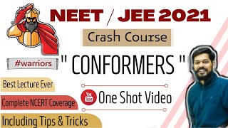 crash course neet।jeemain।2021। Conformational Isomerism । tricks [upl. by Ros]