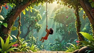 The jungle book rhymesmowgli song mowgli new adventure cartoon whimsytalestv [upl. by Tamah]