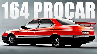 The Legendary Alfa Romeo 164 ProCar [upl. by Ahsilac]