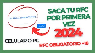 ¿CÓMO INSCRIBIRME al RFC por PRIMERA VEZ  INSCRIPCION al SAT [upl. by Akenahc824]