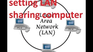 CARA SETTING LAN UNTUK MENGHUBUNGKAN ANTAR KOMPUTER PC Networking [upl. by Nadoj]