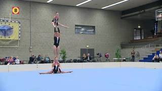 Acrobatische kunsten op Breda Acrobatic Cup [upl. by Ammamaria]