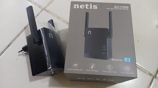 🔍Review Ruter NETIS E3💥AC1200 Dual Band Mini Wifi Router [upl. by Yvad]