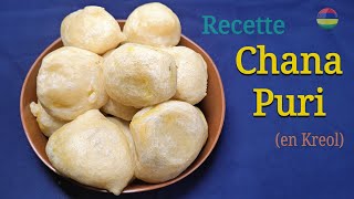 Recette Chana Puri Mauricien Facile en Kreol 🇲🇺  Special Ramadan 2022 [upl. by Valerie]