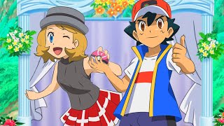 Ash Ketchums SECRET ENDING Ash MARRIES Serena Amourshipping BEST Episodes [upl. by Naasah]