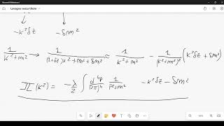 1loop renormalization of a scalar theory in QFT  part 2 [upl. by Dempstor]