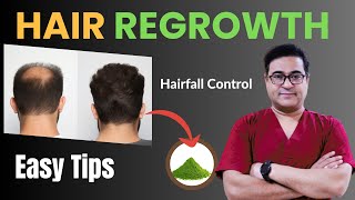 Guaranteed Hair Regrowth Tips by Dr Vikram  hairregrowth hairfall [upl. by Agnola]