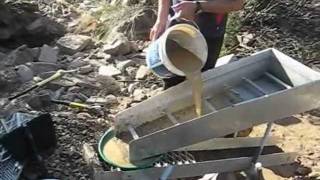 Gold panning and Highbanking at Shoalhaven River NSW Australia [upl. by Vally]