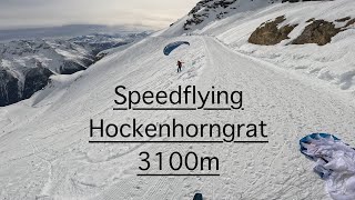 Speedflying Hockenhorngrat 3100m [upl. by Athelstan352]