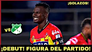 Así fue el debut de Darwin Quintero vs Cali [upl. by Ettennat]