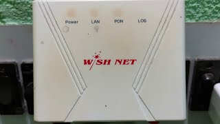 Wishnet Broadband Epon Onu Unboxing amp Review  ZTE Gepon Onu Unboxing  Geponepon Onu for Broadband [upl. by Moreno]