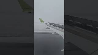 AirBaltic A220 Landing in Vilnius [upl. by Eelrefinnej]