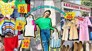 Sarojini Nagar WINTER Collection ❄️🎄 Cheapest winter finds🥰 Starting Rs30 only Classywings ✨ [upl. by Paula]