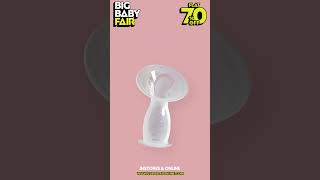 Special Deal Tommee Tippee Silicone Breast Pump Flat 70 Off At Baby Fair Phase 2 [upl. by Euqcaj]