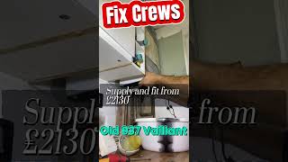 Full Vaillant boiler installation startfinish [upl. by Naired]