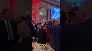 WATCH Donald Trump arrives at his MaraLago election night party shorts [upl. by Ydnyl]