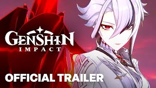 Genshin Impact  Version 46 quotTwo Worlds Aflame the Crimson Night Fadesquot Trailer [upl. by Ettegdirb]