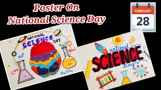 Poster On National Science Day  National Science Day 28th February scienceday science [upl. by Hernardo]