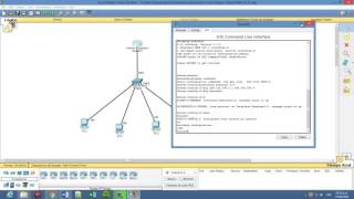 Cisco Packet Tracer Configuración de una topología de red [upl. by Athal]