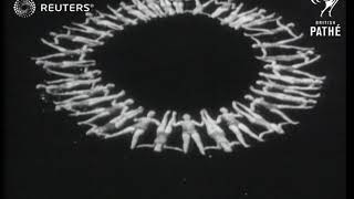 American children learn diving and swimming at an early age 1937 [upl. by Norrad]