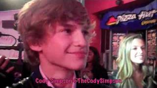 Cody Simpsons 14th Birthday Bash Cody Simpson Interview [upl. by Darce486]