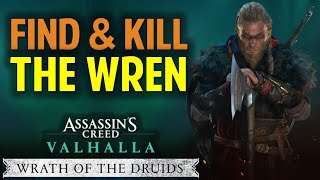 How to Find amp Kill the Wren  Potion of Blood Wrens Clues Location  AC Valhalla Wrath of Druids [upl. by Alviani]