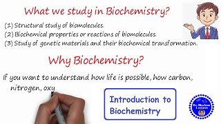 Introduction to Biochemistry [upl. by Bellda]